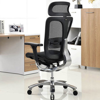 GAVEE 901全皮高端进口牛皮老板椅 人体工程学电脑椅 办公家用真皮大班椅